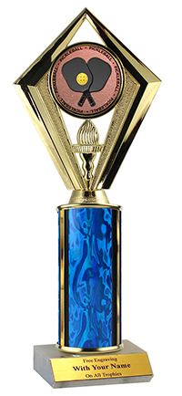 10 inch Pickleball Diamond Trophy