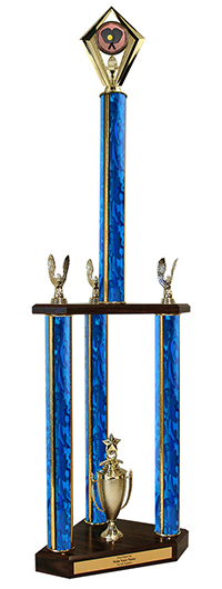 37 inch Pickleball Diamond Trophy
