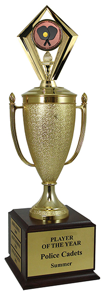 Champion Pickleball Diamond Cup Trophy