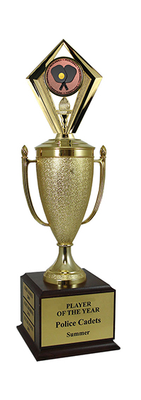16" Pickleball Victor Cup Diamond Trophy