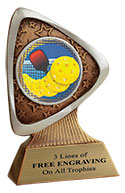 Tristar Pickleball Resin Trophy