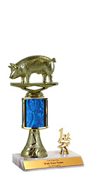 8" Excalibur Hog Trim Trophy