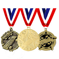 Pinewood Derby Medals