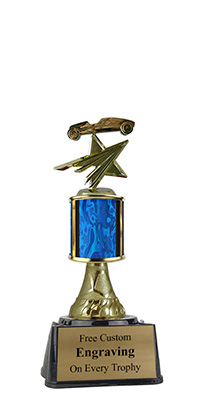 9 inch Pinewood Derby Star Pedestal Trophy