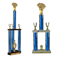 Poker Multi-Column Trophies