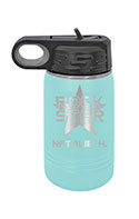 12 oz Insulated Rock Star Water Bottle