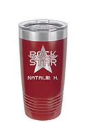 20 oz Insulated Rock Star Tumbler