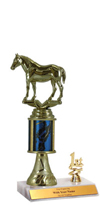 9" Excalibur Quarter Horse Trim Trophy