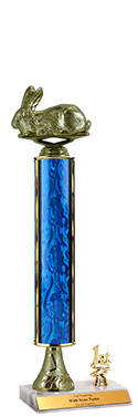 14" Excalibur Rabbit Trim Trophy