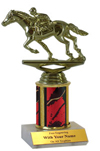 7" Racing Horse Trophy