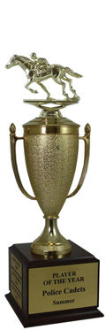 Champion Horse Racing Trophy
