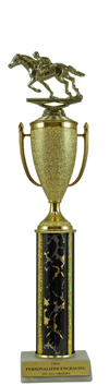 16" Racing Horse Cup Trophy