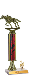 13" Excalibur Racing Horse Trim Trophy
