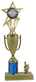 13" Robotics Cup Trim Trophy