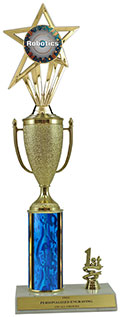 15" Robotics Cup Trim Trophy