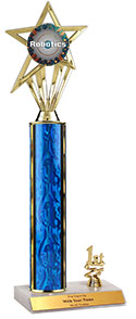 15" Robotics Star Trim Trophy