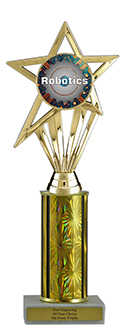 10" Robotics Star Economy Trophy