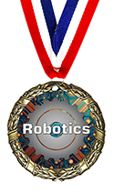 Robotics Antique Gold Medal