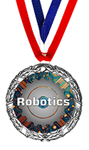 Robotics Antique Silver Medal