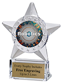 Star Acrylic Award - Robotics