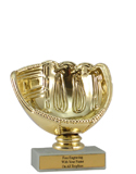 Basic Budget Softball Glove Trophy