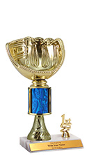 9 inch Excalibur Softball Glove Trim Trophy