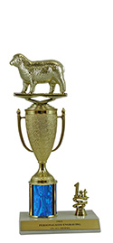 10" Sheep Cup Trim Trophy