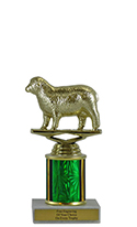 6" Sheep Economy Trophy