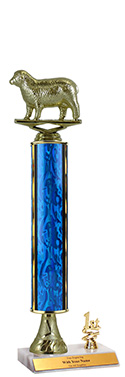 14" Excalibur Sheep Trim Trophy