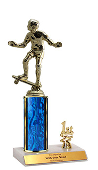 10 inch Skateboarding Trim Trophy