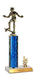 12 inch Skateboarding Trim Trophy