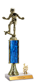12 inch Excalibur Skateboarding Trim Trophy