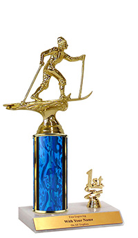 10 inch Cross Country Skiing Trim Trophy