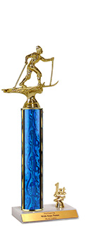 14 inch Cross Country Skiing Trim Trophy