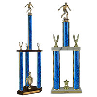 Soccer Multi-Column Trophies