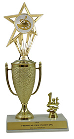 10" Art Cup Trim Trophy