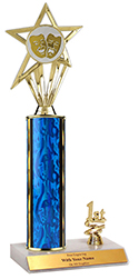 13 inch Drama Star Trim Trophy