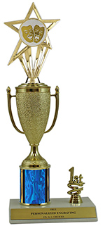 12 inch Drama Cup Trim Trophy