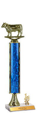 14" Excalibur Steer Trim Trophy