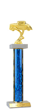 15" Street Rod Double Marble Trophy