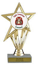 6" Ugly Sweater Economy Trophy