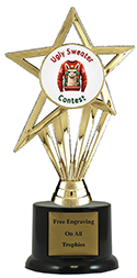 7" Ugly Sweater Pedestal Trophy