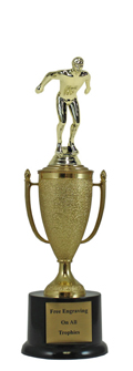 12" Swimming Cup Pedestal Trophy