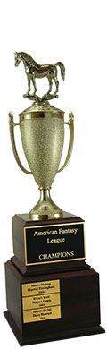 Perpetual Thoroughbred Horse Trophy