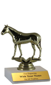 5" Thoroughbred Horse Trophy