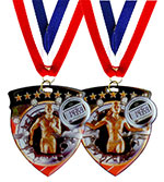Track Shield Medal