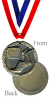 Antique Gold Track Medal