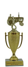 9" Tractor Cup Trophy