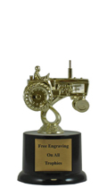6" Pedestal Tractor Trophy