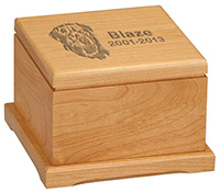 Large Engraved Pet Urn